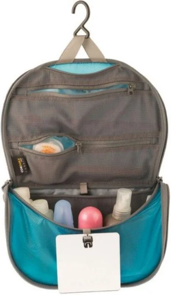 Kampanj Travelling Light Toiletry Hanging Bag Small Blue/Grey