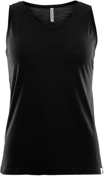 Extra rabatt Aclima LightWool Singlet Woman Jet Black