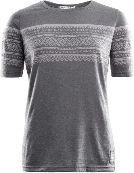 Aclima DesignWool MARIUS T-shirt Woman Castle Rock / Paloma Grey Beställ nu