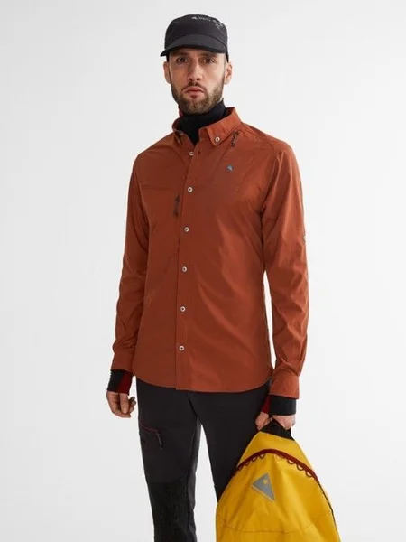 M's Tyr Shirt Dark Rust Köp online