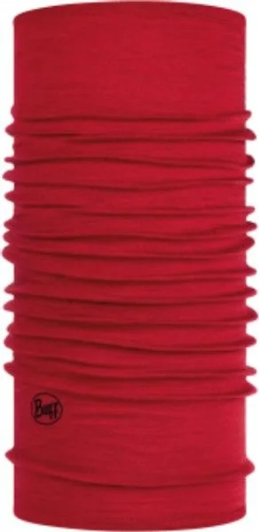 Lightweight Merino Wool Solid Red Endast denna vecka