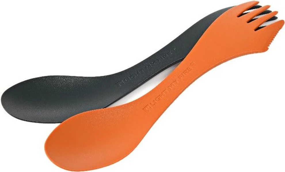 Spork Original 2-pack Rusty Orange / Slaty Black Expressleverans