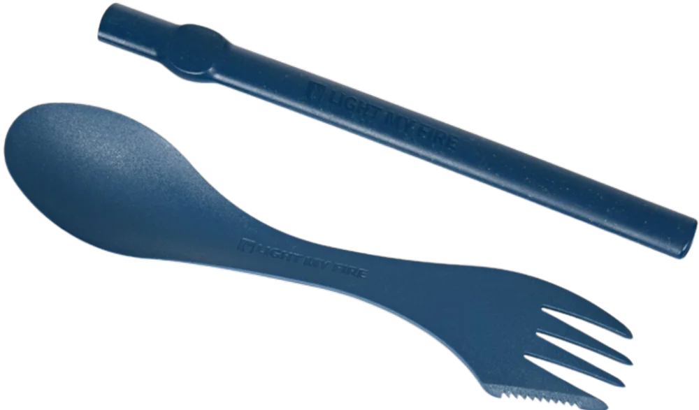 Spork'n Straw Hazy Blue Outlet