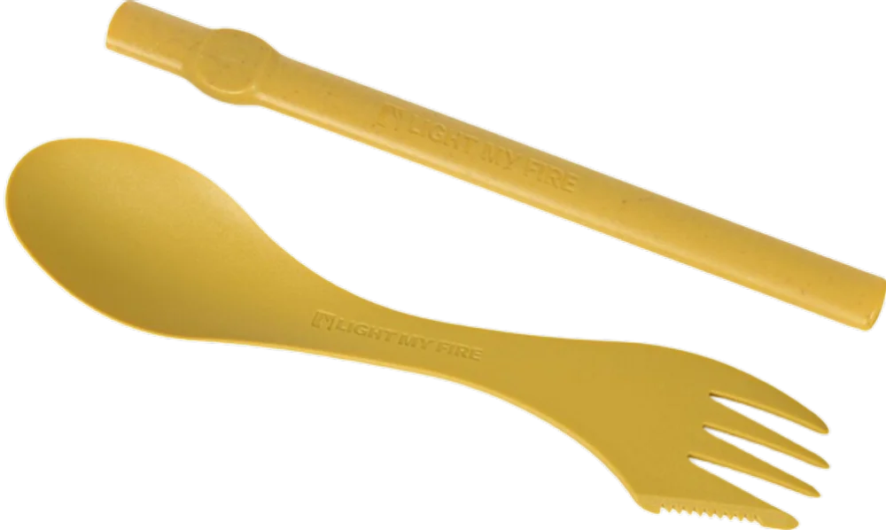 Kampanj Spork'n Straw Musty Yellow