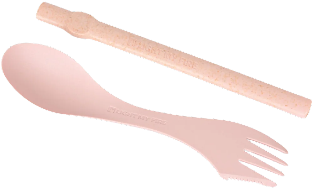 Spork'n Straw Dusty Pink Handla nu