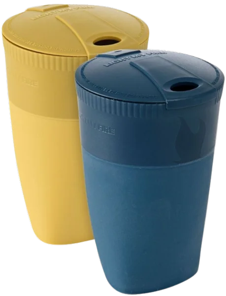 Utförsäljning Pack-up-Cup 2-pack Mustyyellow/Hazyblue