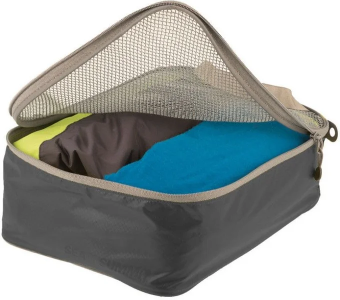 Travelling Light Garment Mesh Bag Small 4L Black/Grey Snabb frakt