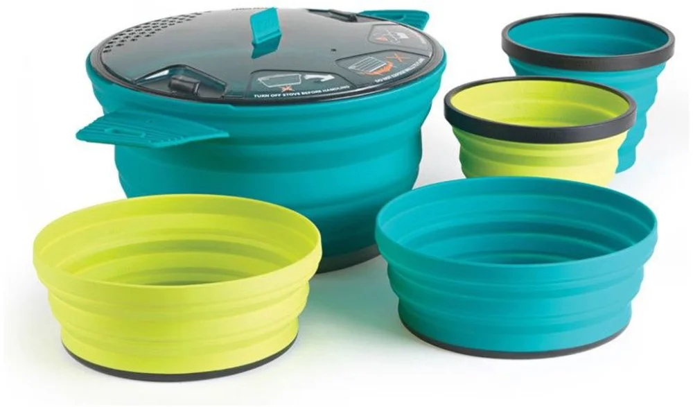 X-Set 31 5-delar (Pot 2,8L, 2xBowl, 2xMug) Snabb frakt