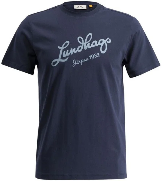 Järpen Logo T-shirt Ms Deep Blue Fynd