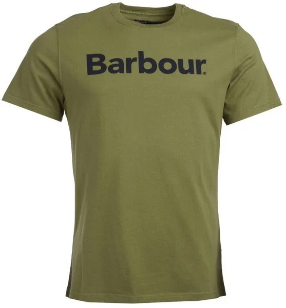 Populär M's Logo Tee Burnt Olive