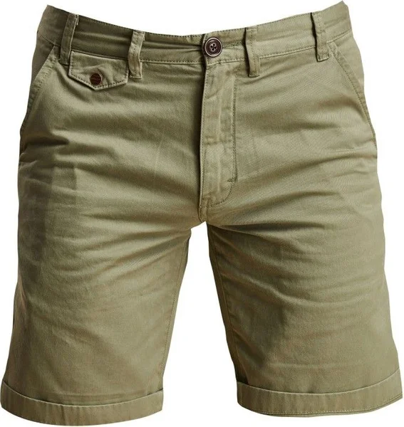 M's Neuston Twill Shorts Sunbleach Olive Begränsat erbjudande