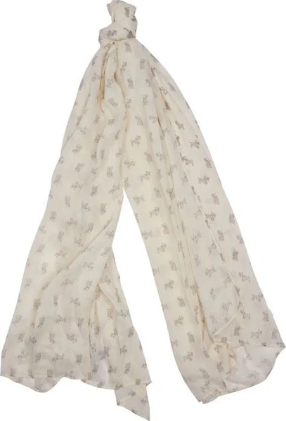 Dog Print Wrap White/Zinc Endast idag
