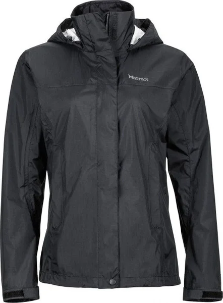 W's PreCip Jacket Black Rabatter