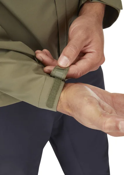 M's Downpour Eco Jacket Light Khaki Fri frakt