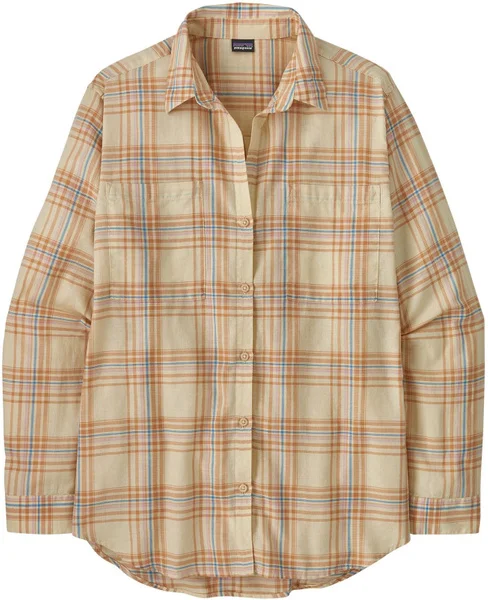 Trygg betalning W's LW A/C Buttondown Beach Time Natural