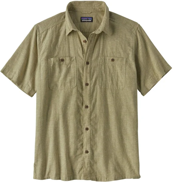 M's Back Step Shirt Swell Dobby Buckhorn Green Erbjudandepris