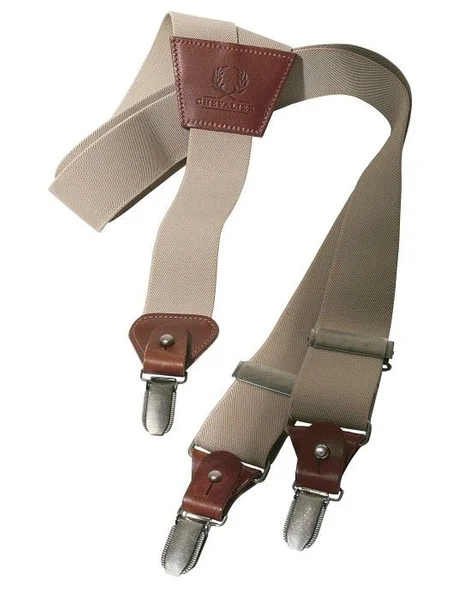 Suspenders 40 mm C/S Beige Trygg betalning