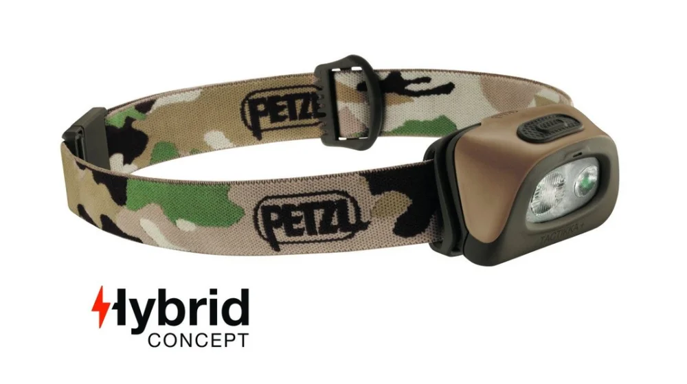 Begränsat antal Tactikka+ ljus 250 lm Camouflage Vit/Rött
