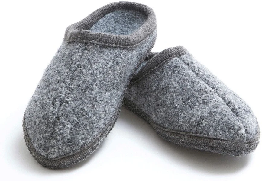 Nedsatt pris Original W's Wool Slippers Grey Melange