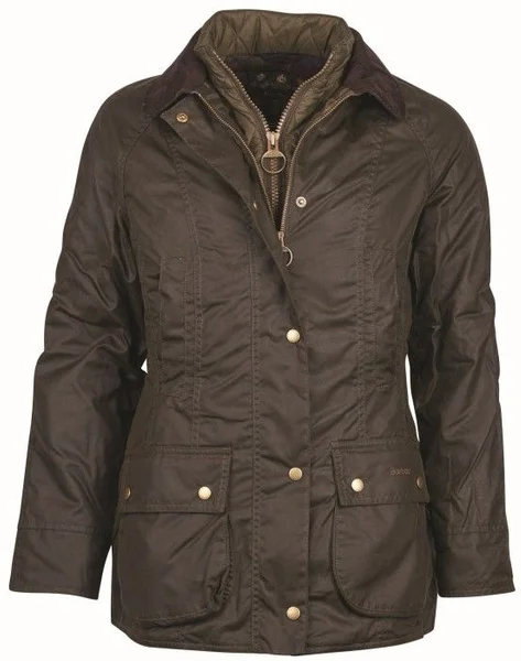 W's Hartwell Wax Winter Jacket Olive Utförsäljning