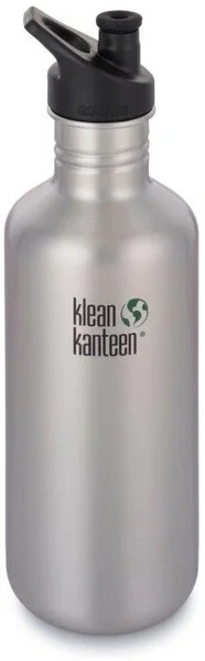1182 ml Classic with Sport Cap Brushed Stainless Billigare