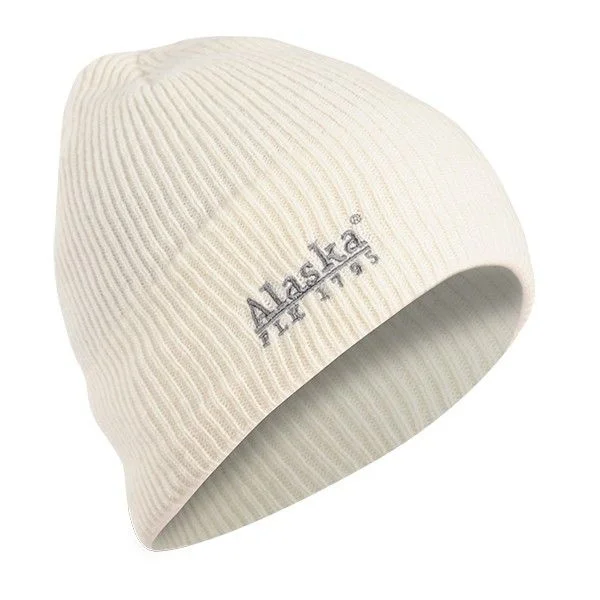 Rabatt Rib Woolen Hat Vit