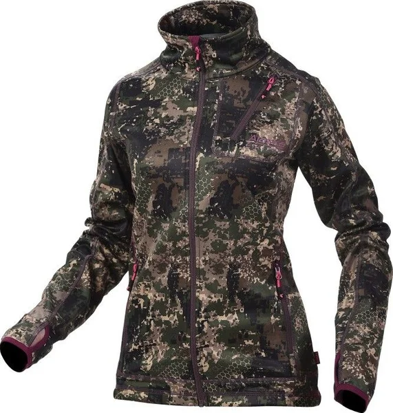 Juneau Powerfleece Women's BlindTech Invisible/Purpulr Snabb frakt