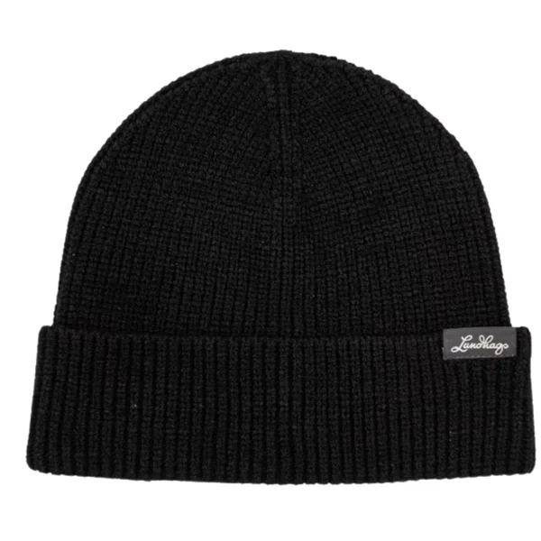 I lager Core Ribbed Beanie Black
