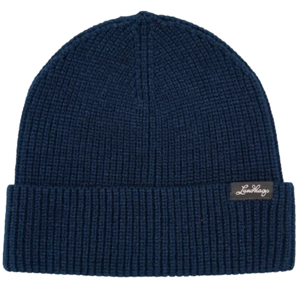 Rabatt Core Ribbed Beanie Deep Blue