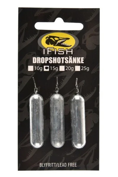 IFISH Dropshotsänke Blyfritt Fynd