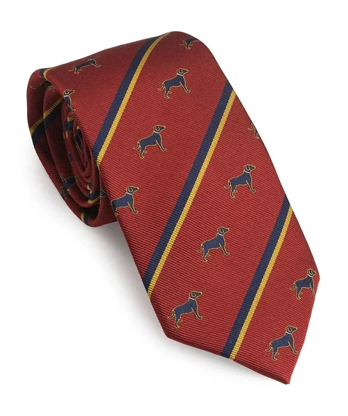 Billigare Regimental Stripe Tie Dog