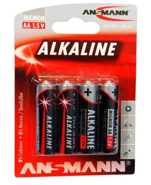 Billig Alkaline 4-pack AA