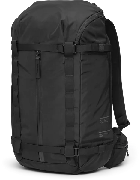 Backcountry Backpack 25L Black Out Billigare