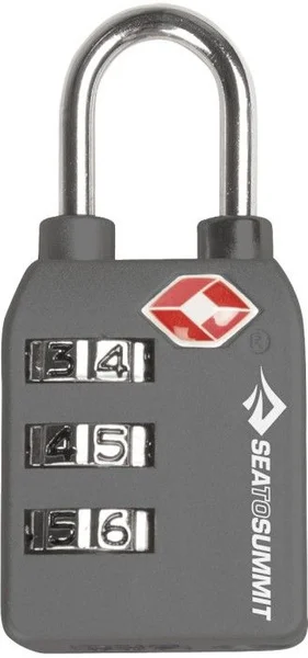 I lager Travelling Light Lock Combination TSA Black/Grey