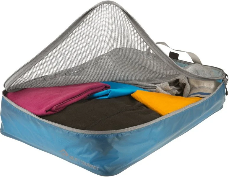 Travelling Light Garment Mesh Bag Large 11L Black/Grey Rabatter
