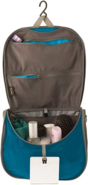 Travelling Light Toiletry Hanging Bag Large Blue/Grey Fynd