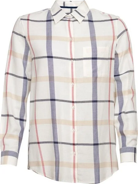 Populär W's Oxer Check Shirt Lupin