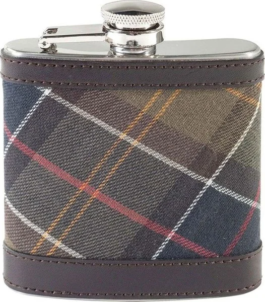 Hip Flask Classic Tartan/Dark Brown Fynd