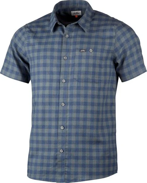 Fynd M's Ekren Short Sleeve Shirt Deep Blue