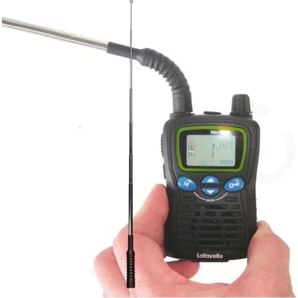 Expressleverans 3115 Teleskopantenn Böjbar Black Edition Tnc 31 Mhz