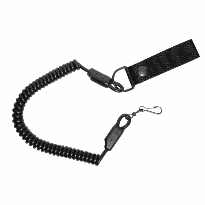 Nedsatt pris 2V20 Säkerhetslina med bältesloop Black